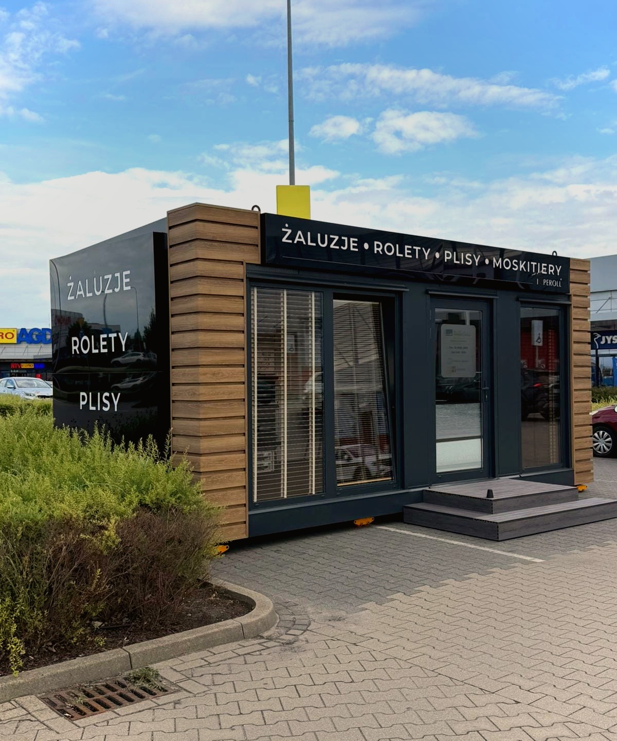 Showroom RolleArte przy ul. Szwedzkiej 10A w Poznaniu